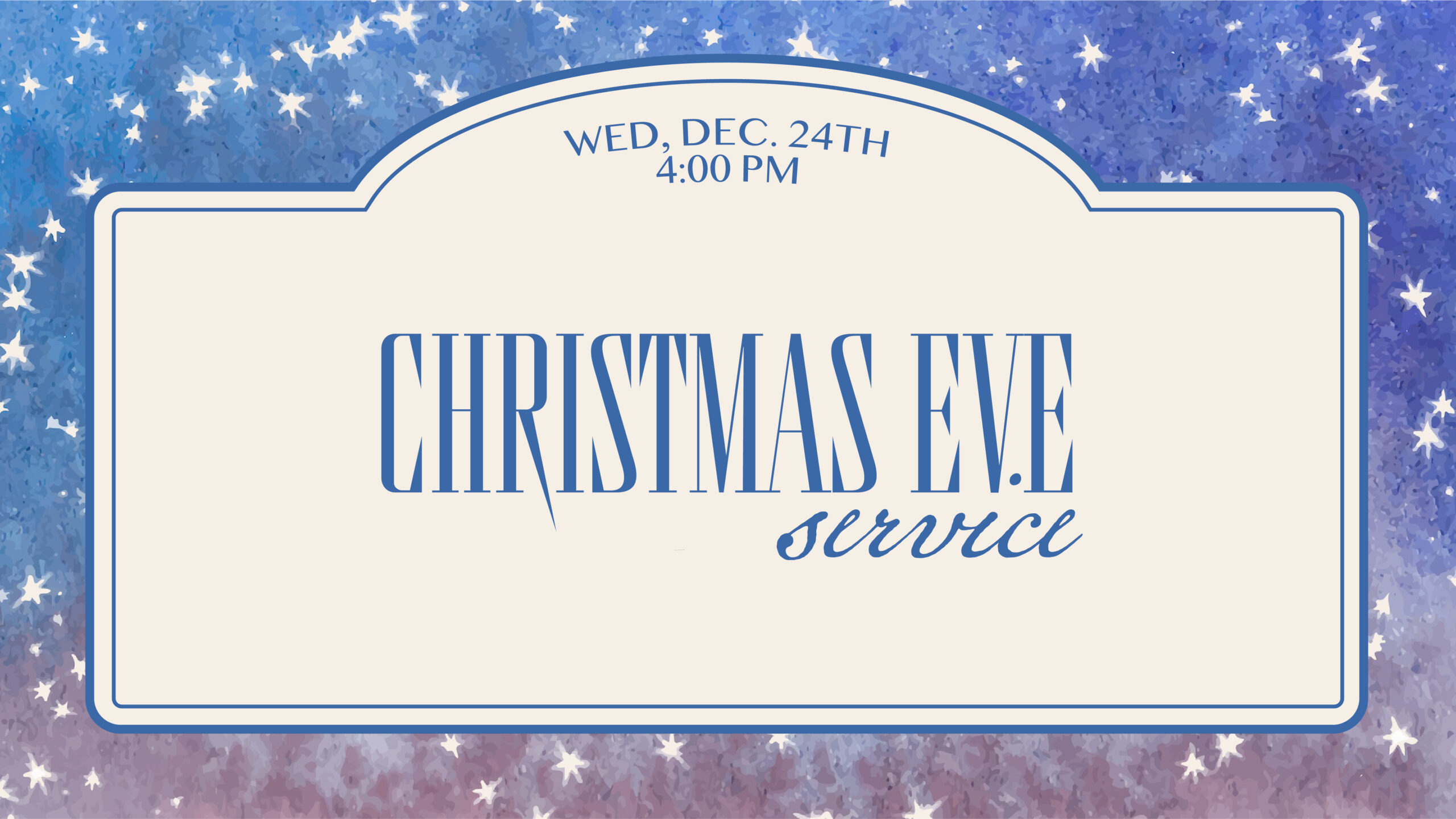 Christmas at Rise 2025 Christmas Eve